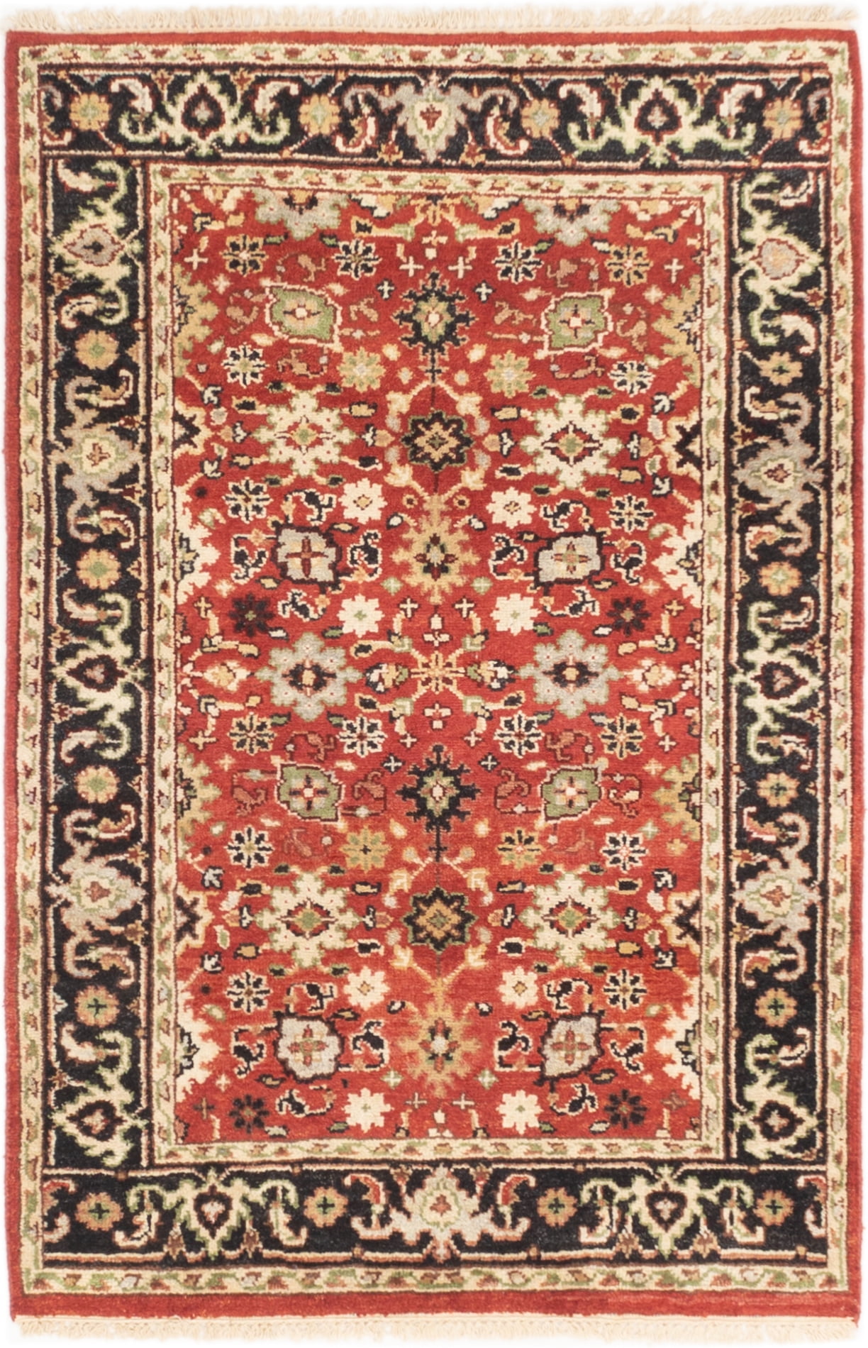 eCarpet Gallery Area Rug for Living Room Rare War Bordered Blue Rug 3'11 x 6'7 Bedroom 357432 Hand-Knotted Wool Rug eCarpet Gallery Area Rug for Living Room Rare War Bordered Blue Rug 3'11 x 6'7 Bedroom 357432 Hand-Knotted Wool Rug