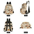 thumbnail image 4 of FORMRS Mini Backpack Purse for Women Quilted Travel Daypack Casual Shoulder Bag, Fall Book, 4 of 7
