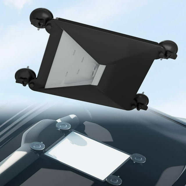 Starlink Mini Car Mount with Silicone Suction Case – Windshield, Glass Roof, RV, and Boat Holder for Portable Satellite Internet, Anti-Scratch Protective Design