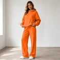 thumbnail image 6 of Womens Lounge Sets 2 Piece Outfits Oversized Hoodie Matching Baggy Sweatpants Fall Winter Tracksuit Workout Sets, 6 of 6