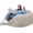 Grey, variant on 4FT Bean Bag Chair Beanbag for Adults and Kids Oversized Lazy Sofa Living Room Furniture with Removable Washable Cover Giant Comfy Gaming Chair Round Couch for Bedroom Dorm, Dark Grey