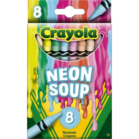 Download Crayola Meltdown Crayons 8/Pkg-Neon Soup - Walmart.com