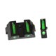 thumbnail image 2 of Locador Accesorios de caza del colimador de combate de la vista trasera delantera de fibra óptica (verde), 2 of 3