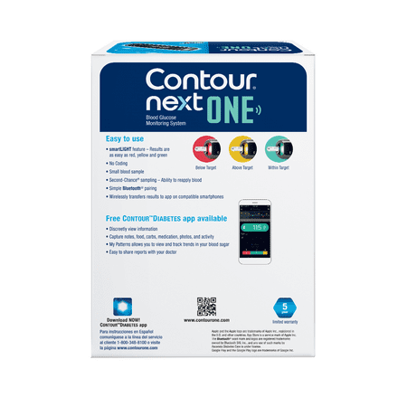 CONTOUR NEXT ONE Blood Glucose Monitoring System Value Pack