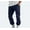 Navy, variant on Patlollav Mens Solid Multiple Pockets Outdoor Straight Type Fitness Pants Cargo Trousers