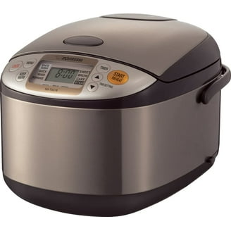 Zojirushi 5.5-Cup Induction Heating Rice Cooker and Warmer, Dark
