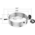 Only fire MultiPurpose Rotisserie Ring Kit for er 22 1/2" Kettle Grill, with complete pizza