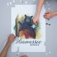 thumbnail image 3 of Hiawassee, Georgia, Black Bear, Watercolor (1000 Piece Puzzle, Size 19x27, Challenging Jigsaw Puzzle for Adults and Family, Made in USA), 3 of 4