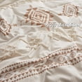 thumbnail image 3 of Juego de funda nórdica Oli Anderson Boho Queen Size Beige/Terracota, 3 of 6