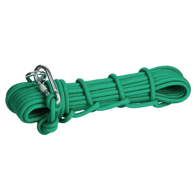 1m 12KN 9.5mm Cuerda de Seguridad Cuerdas Cable de para Escalada Libre Rappel