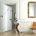 thumbnail image 4 of 3PCS Hanging Cat Toy for Door Frame Adjustable Bungee Cat Toy Interactive Mouse Plush Toy for Kittens Self-Play Exercise Indoor Pet Toy Gray, 4 of 5