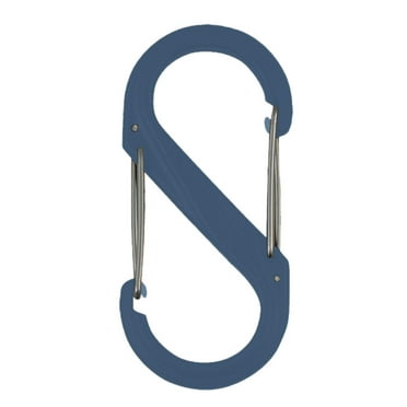 Nite Ize Sbp6-03-27 S-Biner Double Gated Plastic Carabiner, Size #6, Slate