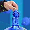 thumbnail image 5 of Reusable 5 Gallon Water Jug Caps Leak Proof Bottle Lids 55mm Water Bottles 3 & 5 Gallon Water Jug Cap, Reusable Silicone Blue 5 Gallon Water Jug Cap, 5 of 9
