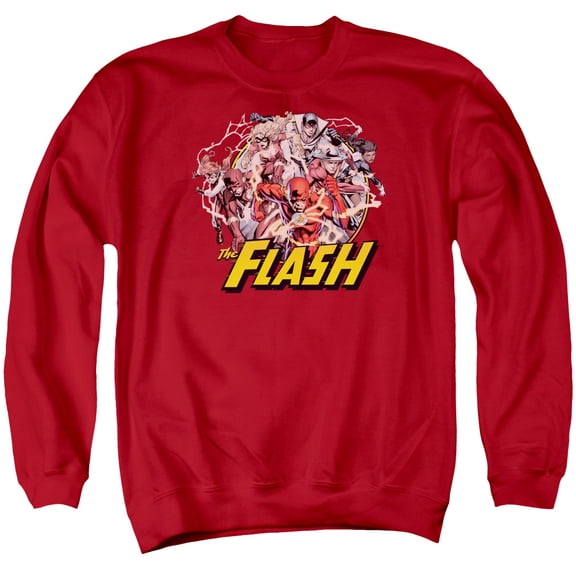 Jla - Flash Family - Crewneck Sweatshirt - Large