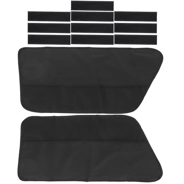 2 protectores de puerta de coche para mascotas, bolsa de almacenamiento antiarañazos para perros que viajan al aire libre.