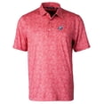 thumbnail image 2 of Men's Cutter & Buck Red Reading Fightin Phils DryTec Pike Constellation Print Stretch Polo, 2 of 3