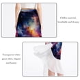 thumbnail image 2 of Galactic Women's Chiffon Beach Dresses Summer Dress with Polyester Straps, 2 of 6