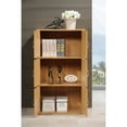 thumbnail image 3 of Open Box 6 Door Enclosed Multipurpose Storage Cabinet for Home & Office, Beech, 3 of 5