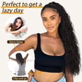 thumbnail image 4 of Curly Ponytail Wig Clip In Hair Extensions Hair Ponytail Wig Water Wave Hairpiece False Deep Wave Grab Clip, 4 of 5