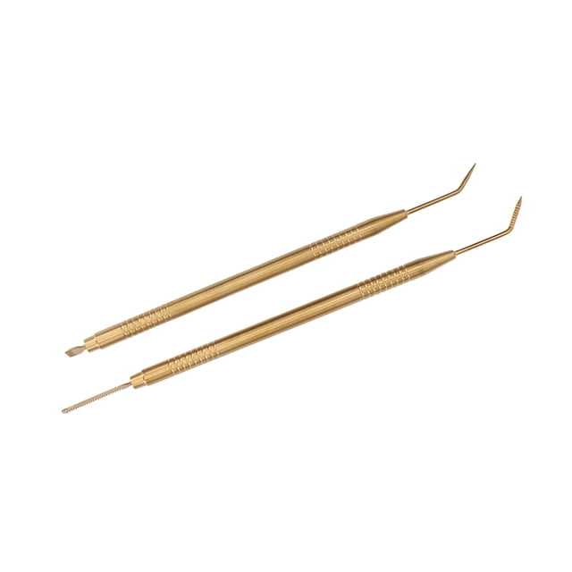 2pcs Eyelash Lift Separator Tools, Double Headed Stainless Steel Lash Separation Rod with Comb, for Eyelash Eyebrow Perming Extension and Daily Makeup