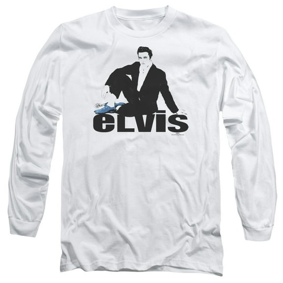 Elvis Presley - Blue Suede - Long Sleeve Shirt - XXX-Large