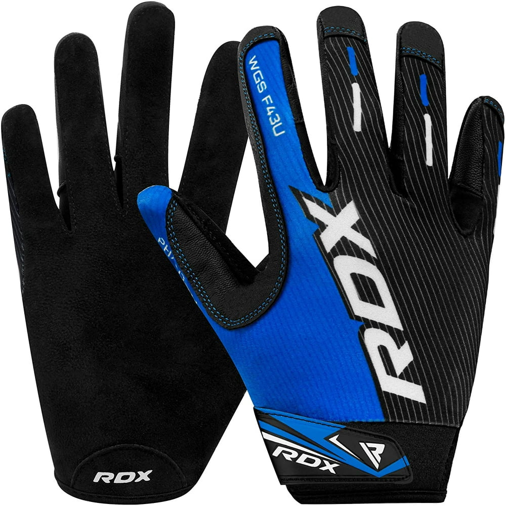 RDX Weight Lifting Full Finger Gym Gloves for Fitness