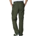 thumbnail image 4 of JOMLUN Mens Hiking Pants Outdoor Quick Dry Convertible Zip Off Shorts Outdoor Quick Dry Lightweight Fishing Travel Safari Cargo, 4 of 5