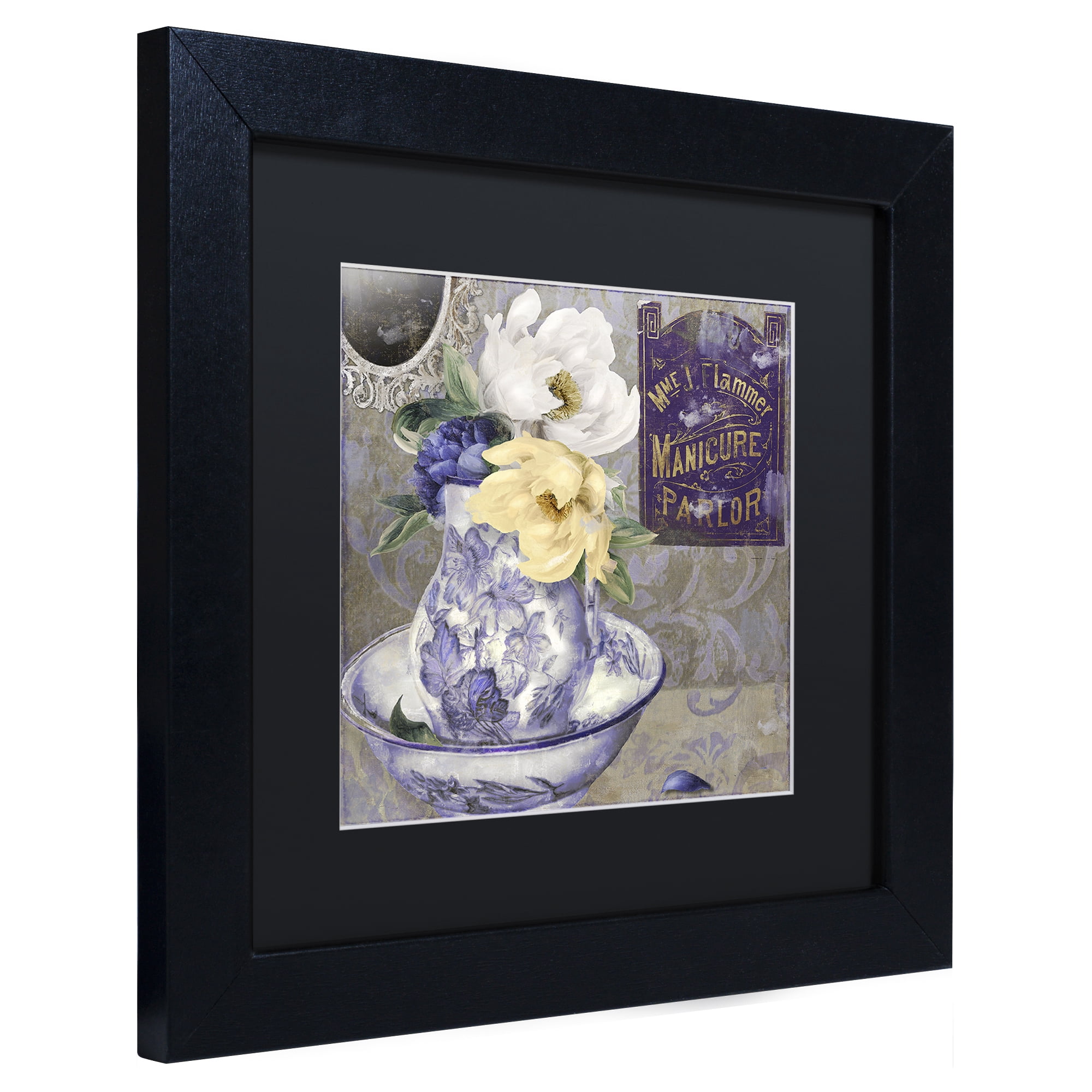 Trademark Fine Art 'Tableaux II' Black Framed Art by Color Bakery