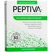 Peptiva Advanced 50 Billion CFU Probiotic - Digestive Relief - Clinically Validated, Premium Probiotic