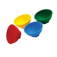 thumbnail image 3 of 4 Pcs Bols d'Alimentation pour Bébé Bols à Riz Bols en Silicone Mini Bols Bol à Assaisonnement Bols Résistants aux Chutes pour Enfants (Jaune + Vert + Bleu + Rouge), 3 of 7