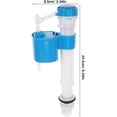 thumbnail image 2 of Generic Universal Toilet Tank Water Valve Abs Material Blue Float Valve, 2 of 6