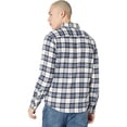 thumbnail image 2 of Buffalo David Bitton MILK Men's Twill Plaid Long Sleeve Shirt, US L, 2 of 4