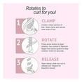 thumbnail image 2 of The Beachwaver Co. B-Series Ceramic Automatic Rotating Curling Iron, 1" Barrel, Midnight Rose, 2 of 6