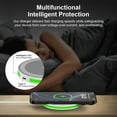 thumbnail image 5 of Wireless Charger, Hootek 15W Fast Wireless Charger Samsung Android Fast Wireless Charging Pad Compatible with iPhone 16/15/14, Samsung Galaxy S22/S21/S20,Wireless Charger Station, White, 5 of 8