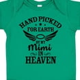 thumbnail image 4 of Inktastic Handpicked for Earth by My Mimi in Heaven with Angel Wings Boys or Girls Baby Bodysuit, 4 of 5