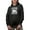 Black, variant on I May Be an Old Man but on My Motorcycle I'm as Young as a Teenager - Motorbiker, Black Hooded Sweatshirt or Hoodie, 3XL