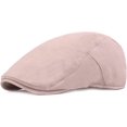 thumbnail image 2 of CoCopeaunts Newsboy Hats for Women Spring Summer Retro Solid Plain Ivy Cap Retro Artist Painter Beret Hat Adjustable Cabbie Hat, 2 of 7