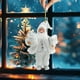 thumbnail image 5 of Adornos navideños, adornos navideños, regalos navideños, colgante de Papá Noel acrílico, árbol de Navidad, pequeño colgante decorativo, bola decorativa., 5 of 6