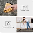 thumbnail image 5 of Anti Fatigue Fall Kitchen Mats, Boho Distressed Kitchen Floor Mats 17"x47"+17"x29", Non Slip Waterproof Kitchen Rugs, Padded Comfort Standing Mats for Laundry, Office, Sink, Desk Orange Multi, 5 of 6
