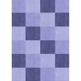 thumbnail image 1 of Ahgly Company Machine Washable Indoor Rectangle Transitional Slate Blue Area Rugs, 5' x 8', 1 of 7
