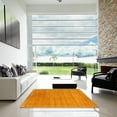 thumbnail image 7 of Ahgly Company Machine Washable Indoor Rectangle Contemporary Dark Orange Area Rugs, 8' x 10', 7 of 7