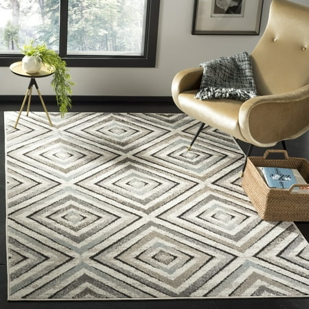 Home Trends Geometric Rug - Safavieh Amsterdam Rebeca Geometric Diamonds Area Rug or Runner