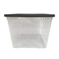 thumbnail image 4 of Open Box Homz 56 Qt Stackable Storage Container w/Snaplock Lid, Gray (2 Pack), 4 of 12
