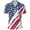 Light Blue, variant on Mens 250th Anniversary USA Tshirt 250 Years of Buttoned Polo Shirts Fourth of July America 250 Shirt