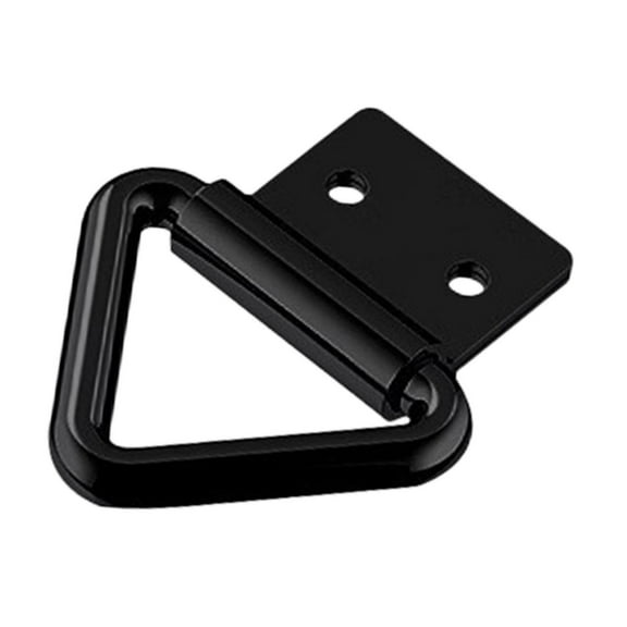 yotijar Cargo Tie Down Anchor Lashing Loop for Cargo on Trucks Boats Rvs Black 5.65x4.6 cm