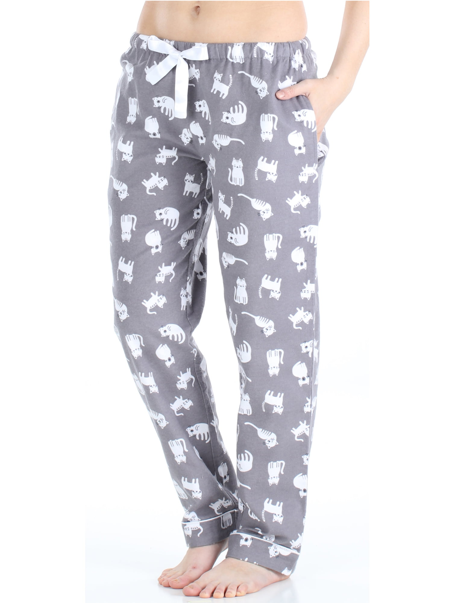 PajamaMania - PajamaMania Women's Cotton Flannel Pajama PJ Pants ...