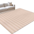 thumbnail image 2 of 3'x5' Area Rugs, Peach Pink Stripes Indoor Outdoor Area Rug for Living Room Bedroom, Modern Vertical Lines Geometric Simple Washable Bathroom Rugs Kitchen Floor Carpet Mats Home Decor Aesthetic, 2 of 8