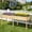 Beige, variant on Costway Raised Garden Bed Elevated Pine Wood Planter Box with 2 Large Planting Areas Beige