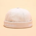 thumbnail image 2 of iHPH7 Skull Cap for Sports Biker Cap Cooling Cap Breathable Skull Caps for Men Beanie, Beige One Size, 2 of 2