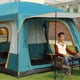 thumbnail image 5 of Tienda de campaña familiar para 5-10 personas con 3 habitaciones ilios innova  Azul, 5 of 9